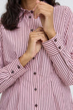 Hello Stripe Blouse
