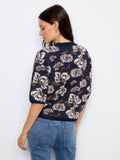 Jacquard Knit Victorian Sweater