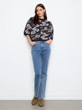 Jacquard Knit Victorian Sweater