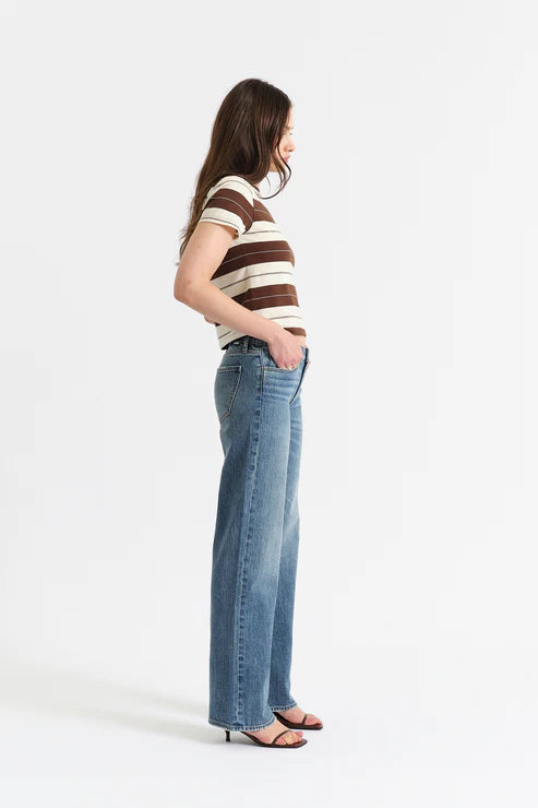 Keeper Low Rise Straight Denim