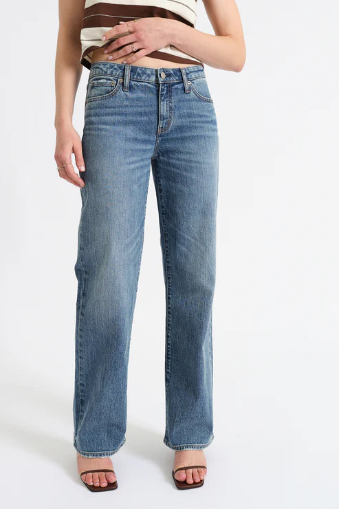 Keeper Low Rise Straight Denim