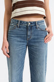 Keeper Low Rise Straight Denim