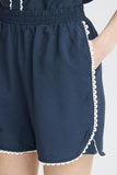 Leni Navy Shorts