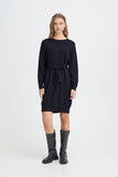 Light Knit Belt Dress