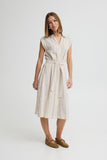 Linen Stripe Dress