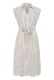 Linen Stripe Dress