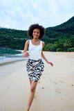 Linno Abstract Skirt