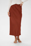 Henna Satin Skirt