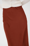 Henna Satin Skirt