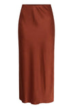 Henna Satin Skirt