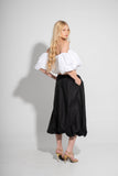 bubble Hem Skirt