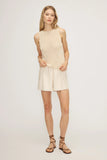Mirali Cream Top