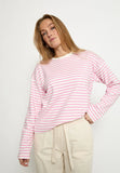 Denia Striped Long Sleeve Top