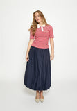 Oline Bubble Hem Skirt