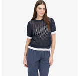 Margo Open Stitch Top