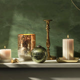 Balsam & Cedar Glass Ornament Candle