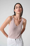 Metallic Knitted Camisole Top