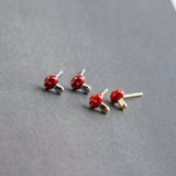 Mini Mushroom Studs