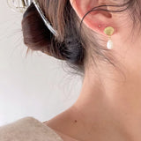 Shell Droplet Earrings