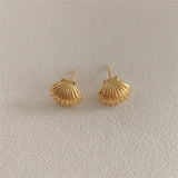 Shell Stud Earrings