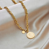 Regina Coin Necklace