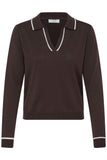 Open Neck Polo