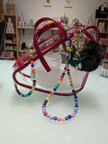 Taylor Rainbow Chain Bag Charm