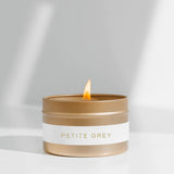 Petite Grey Candle