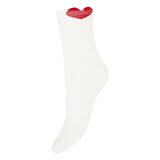 Cherry Heart Socks