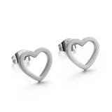 Cute Heart Studs