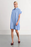 Smocked Shirt Dress