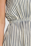 Open Back Stripe Dress