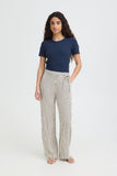 Stripe Wide Leg Pant