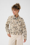 Suara Leopard Denim Jacket