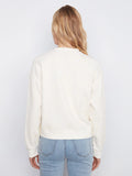 Textured Buttercream Sweatshirt
