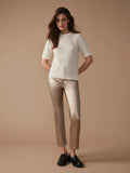Textured Metallic Sweater