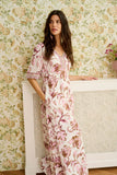Tiah Printed Maxi Dress