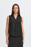 V-Neck Sleeveless Blouse