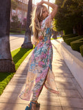 Dolman Sleeve Maxi Dress