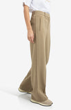 Wide Leg Woven Trousers