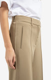 Wide Leg Woven Trousers