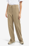 Wide Leg Woven Trousers