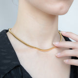 Snake Box Chain Necklace