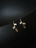 SS Dainty Leaf Earring