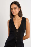 Front Zip Jumpsuit