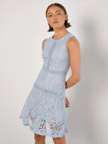 Lace Skater Mini Dress