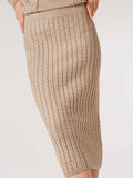 Knitted Midi Skirt