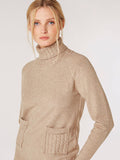 Pocket Roll Neck Sweater