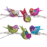 Small Sequin Bird Clip