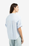 Short Rolled Up Sleeves Blouse
